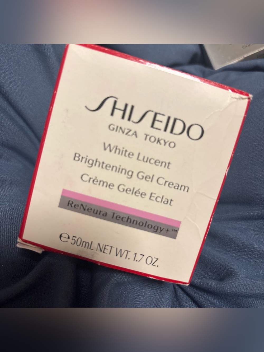 Shiseido White Lucent Brightening Gel Cream - Pink/White